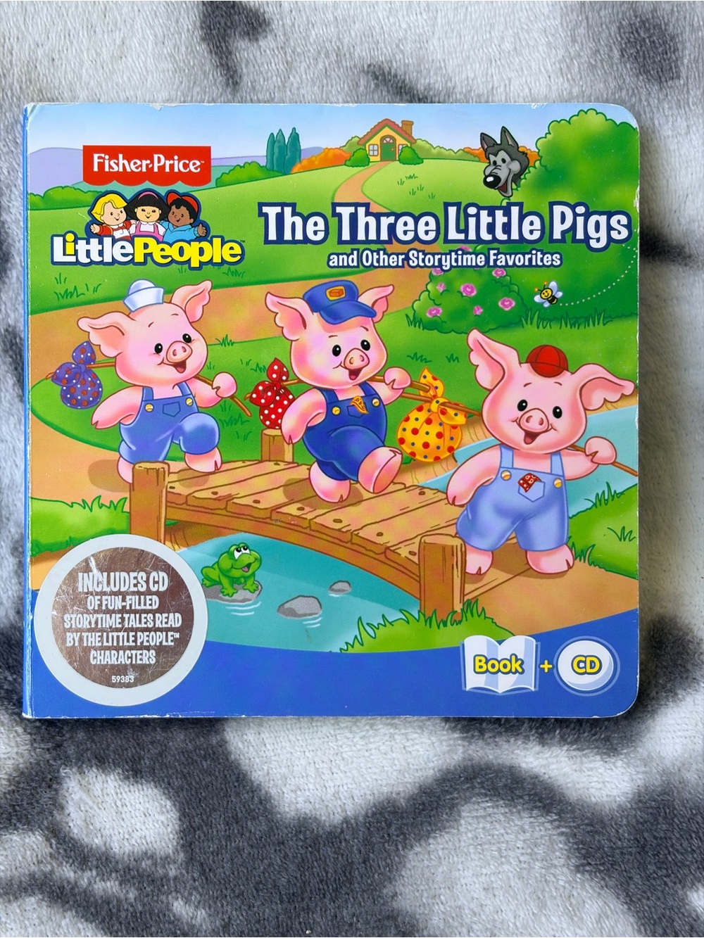 Fisher-Price Little People (2012)Three Little Pigs ” Interactive Board Book
